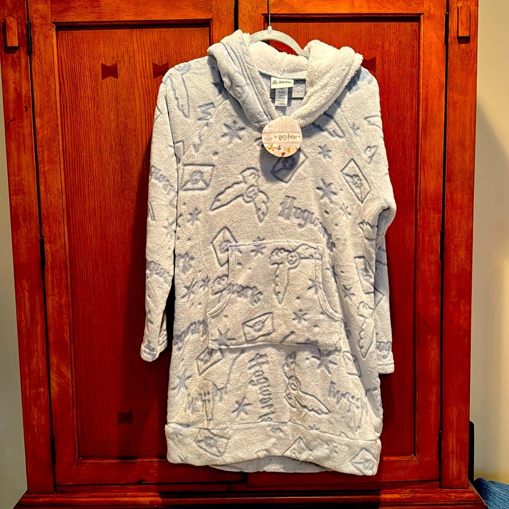 NEW Harry Potter Hooded Sleepwear (ladies/light blue/medium)